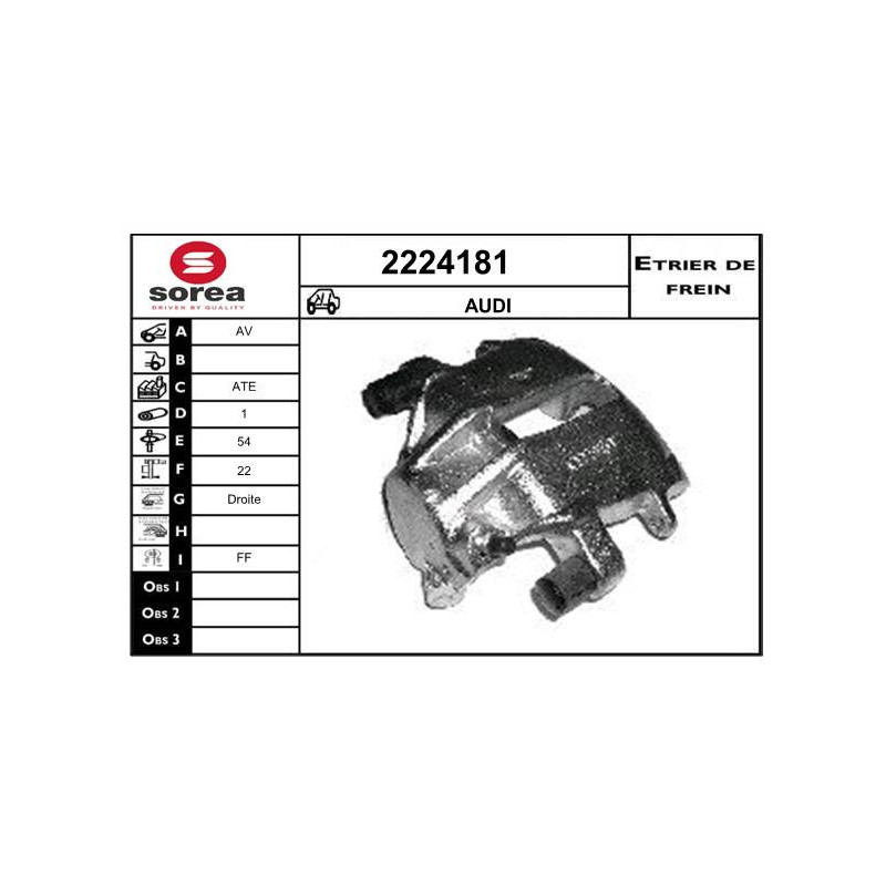 Étrier de frein EAI