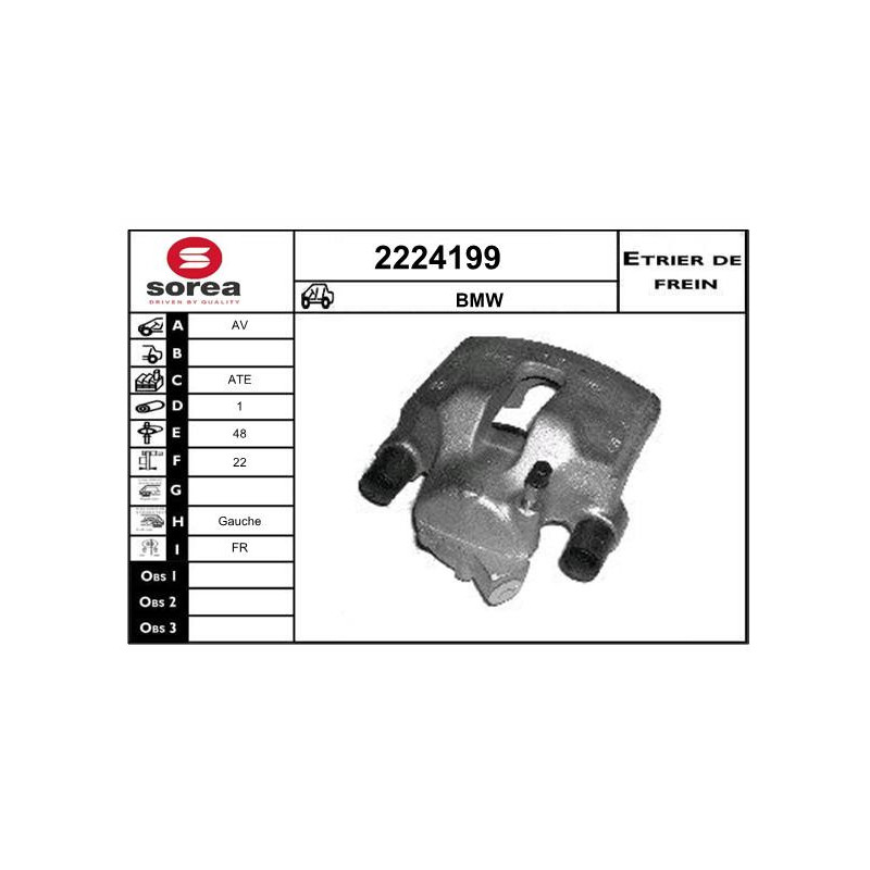 Étrier de frein EAI