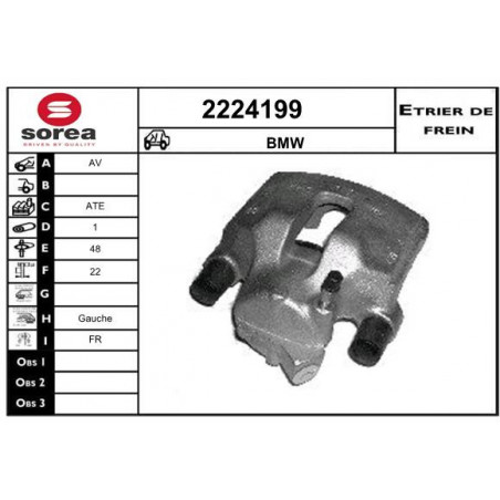Étrier de frein EAI