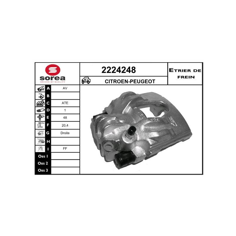 Étrier de frein EAI