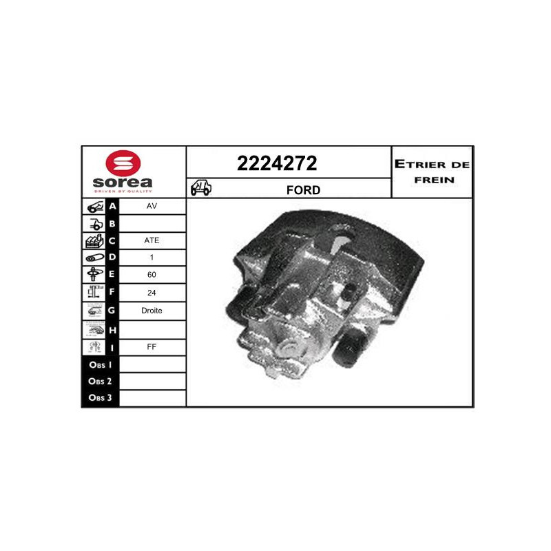 Étrier de frein EAI