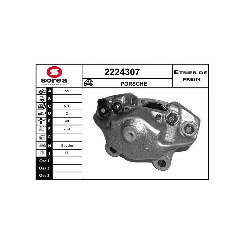 Étrier de frein EAI