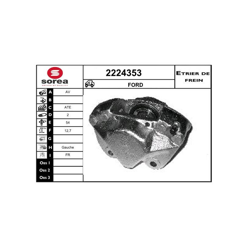 Étrier de frein EAI