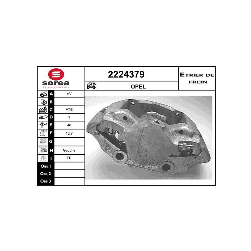 Étrier de frein EAI