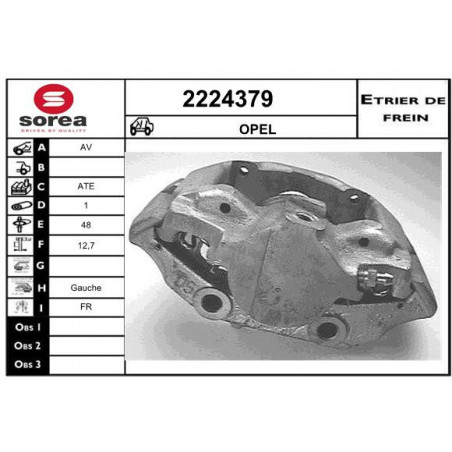 Étrier de frein EAI