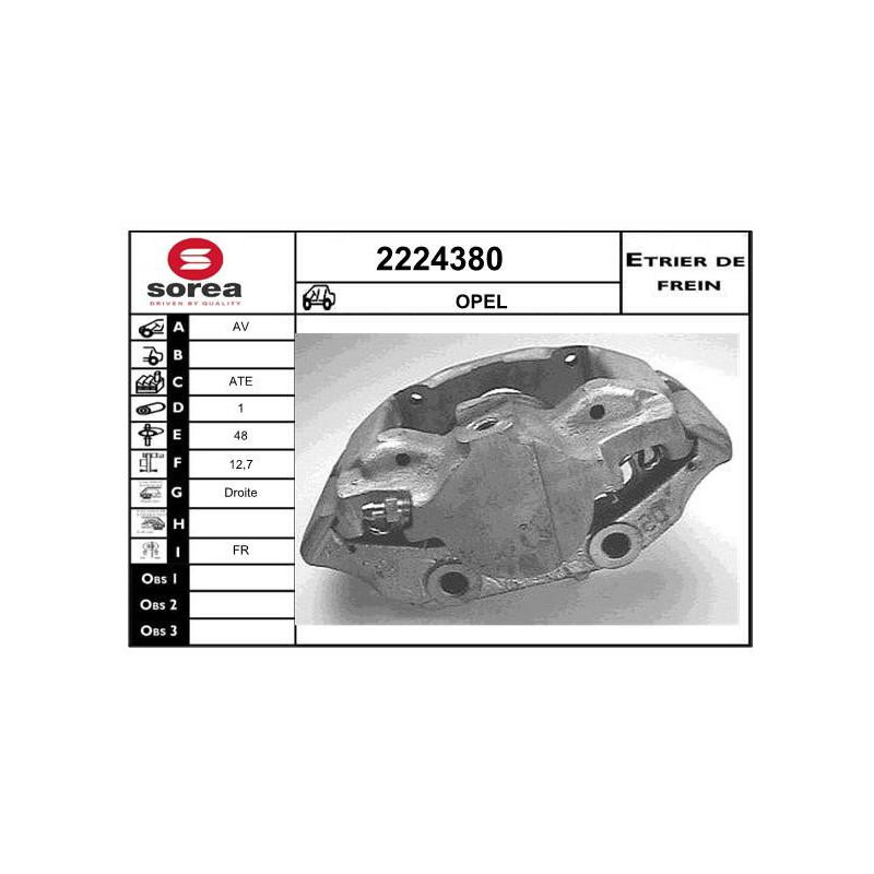 Étrier de frein EAI