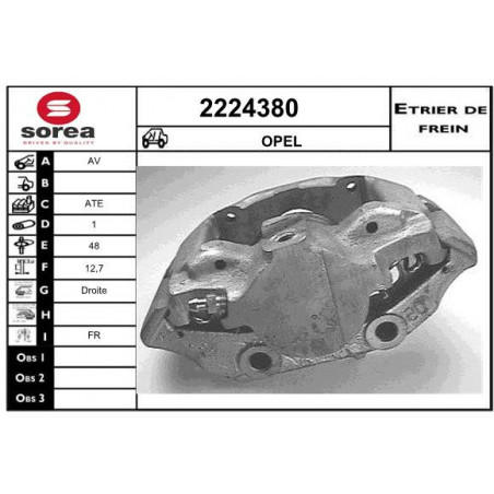 Étrier de frein EAI