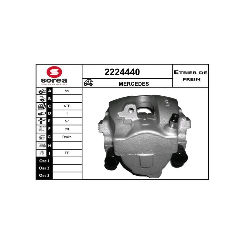 Étrier de frein EAI