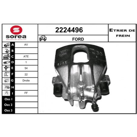 Étrier de frein EAI