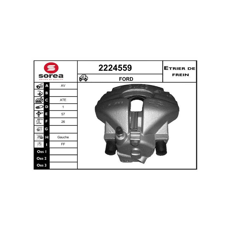 Étrier de frein EAI