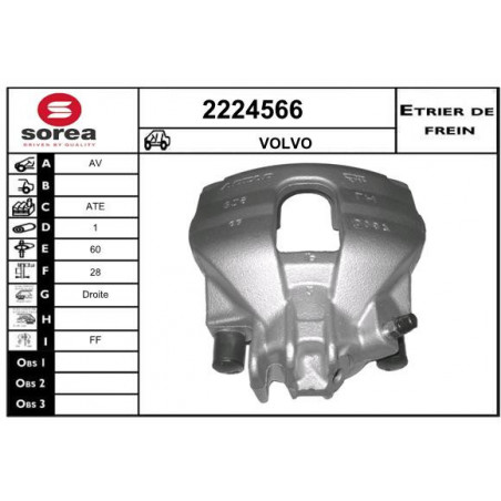 Étrier de frein EAI