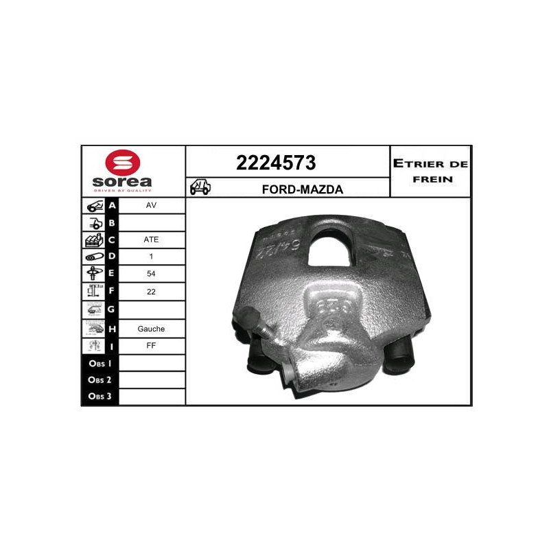 Étrier de frein EAI