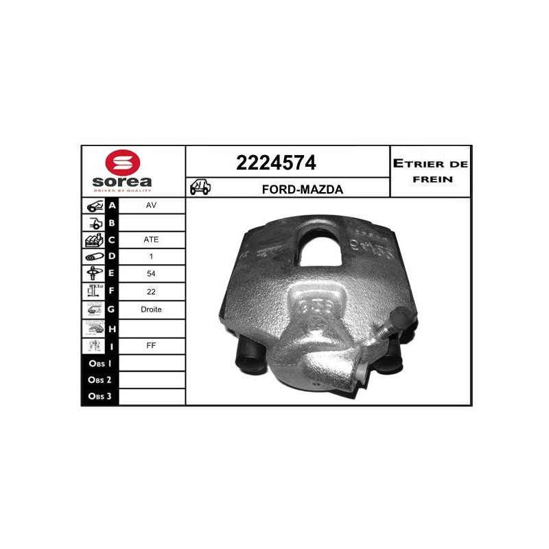 Étrier de frein EAI