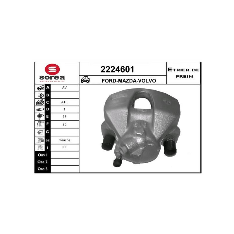 Étrier de frein EAI