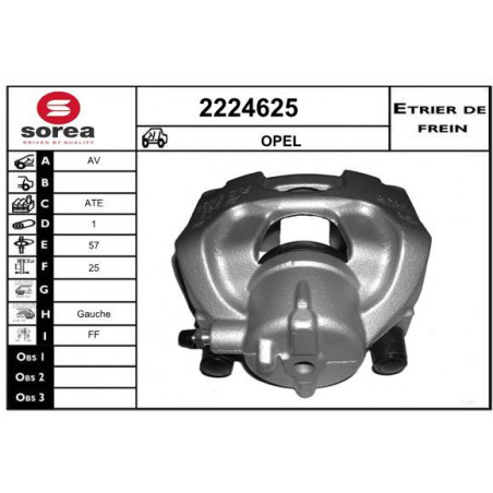 Étrier de frein EAI