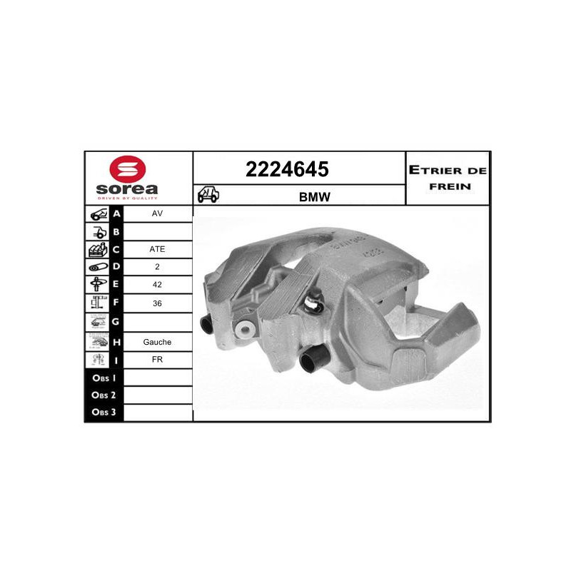 Étrier de frein EAI