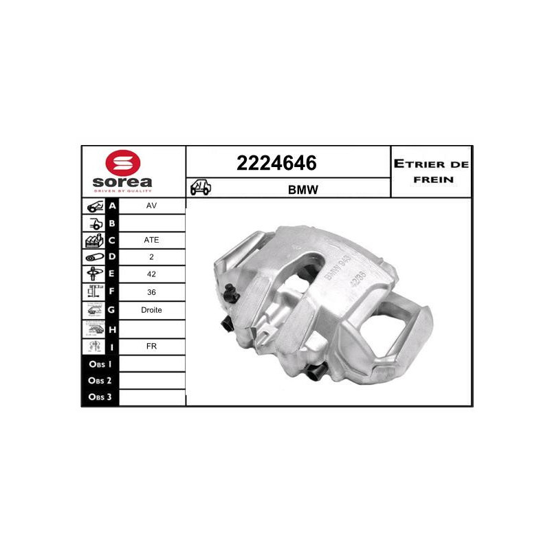 Étrier de frein EAI