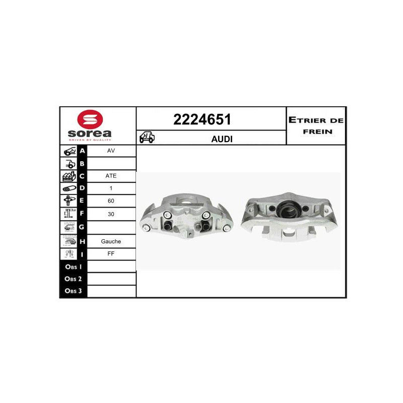 Étrier de frein EAI