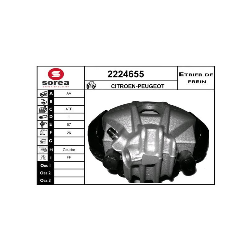 Étrier de frein EAI