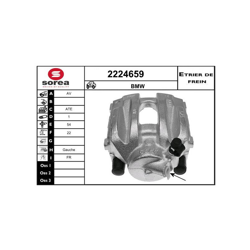 Étrier de frein EAI