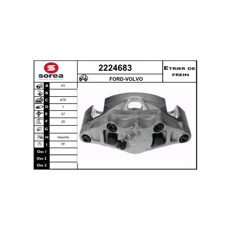 Étrier de frein EAI