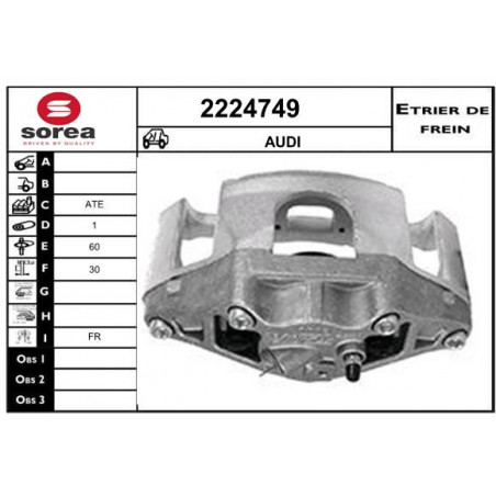 Étrier de frein EAI