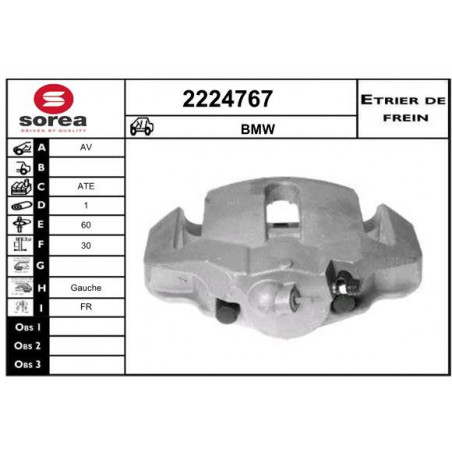 Étrier de frein EAI