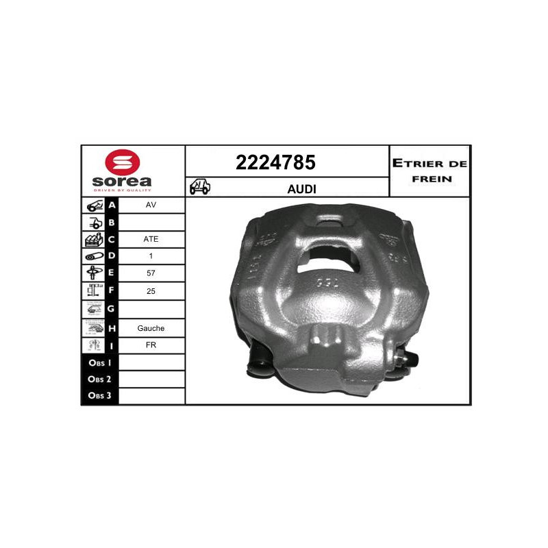 Étrier de frein EAI