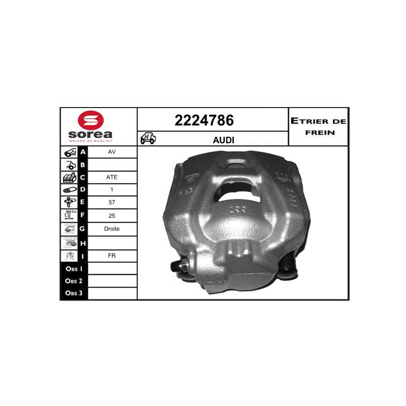 Étrier de frein EAI