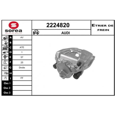 Étrier de frein EAI
