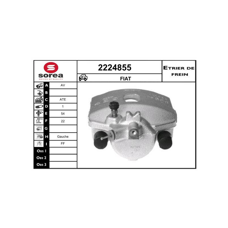 Étrier de frein EAI