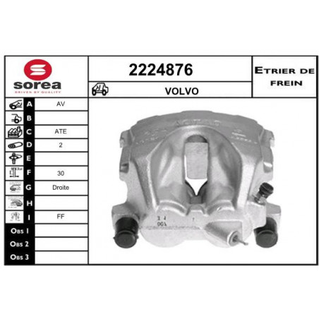 Étrier de frein EAI