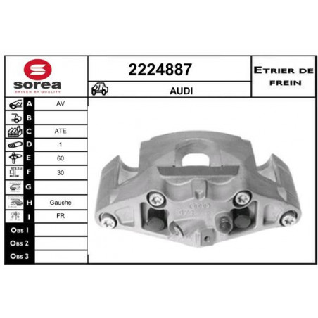 Étrier de frein EAI