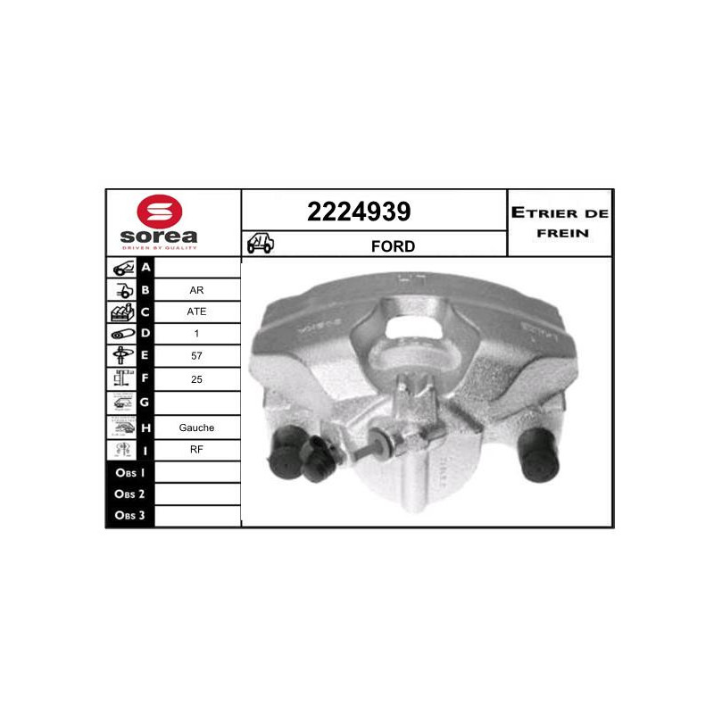 Étrier de frein EAI