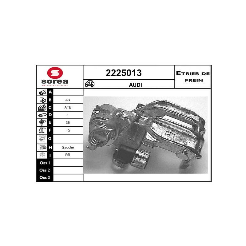 Étrier de frein EAI