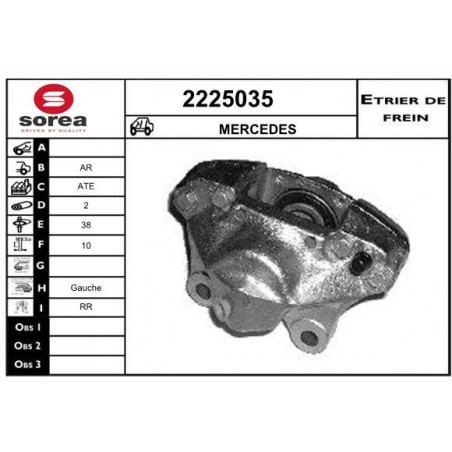Étrier de frein EAI