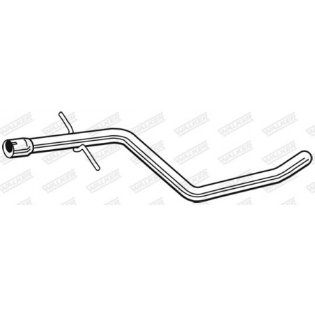 Tuyau d'échappement WALKER