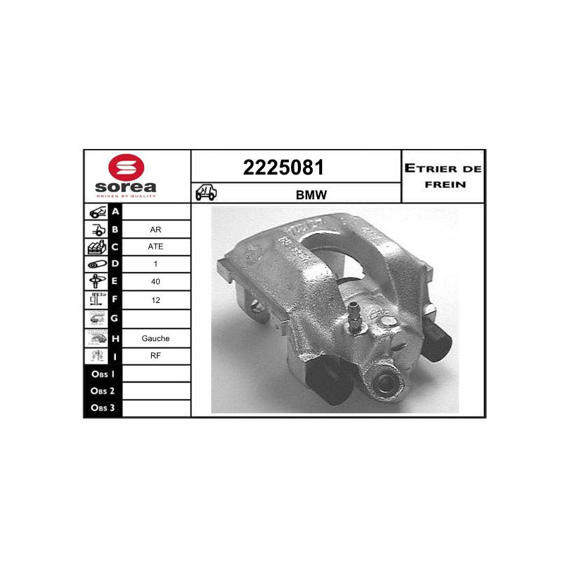 Étrier de frein EAI