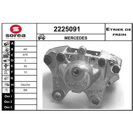 Étrier de frein EAI