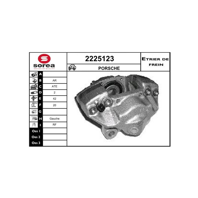 Étrier de frein EAI