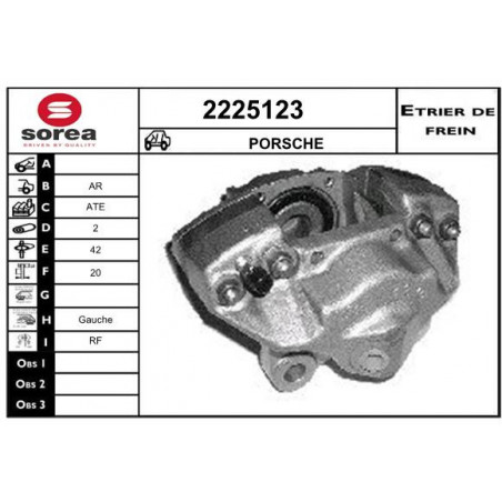 Étrier de frein EAI