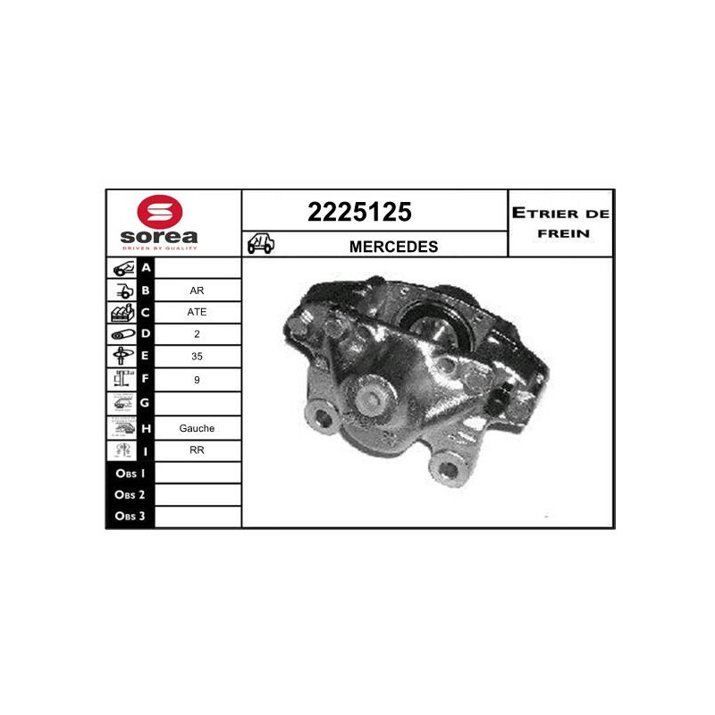 Étrier de frein EAI