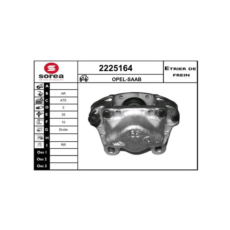 Étrier de frein EAI