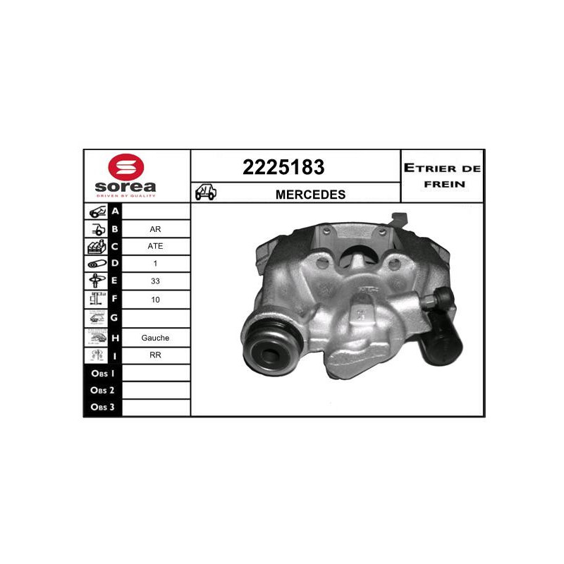 Étrier de frein EAI