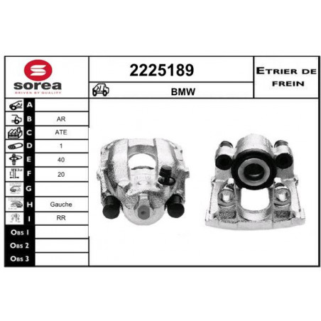 Étrier de frein EAI