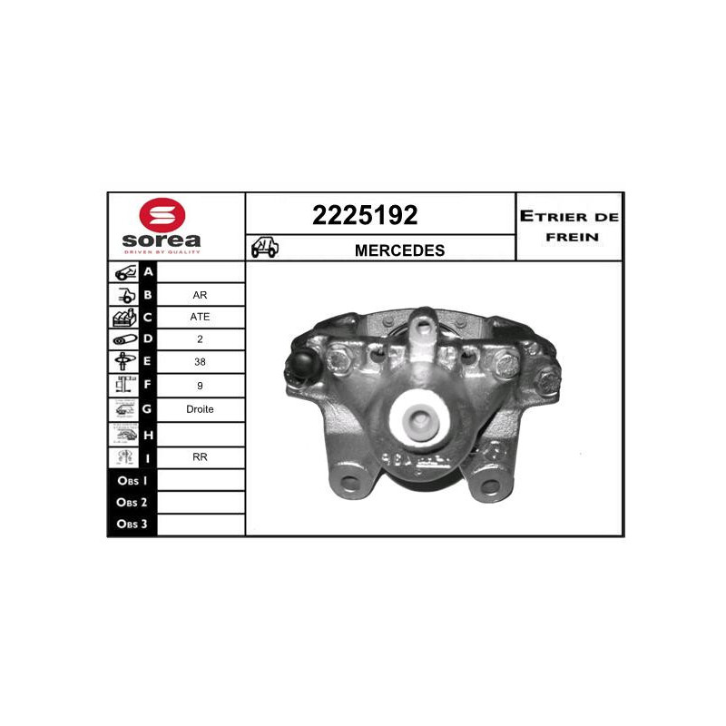 Étrier de frein EAI