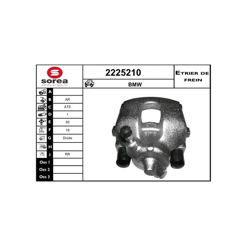 Étrier de frein EAI