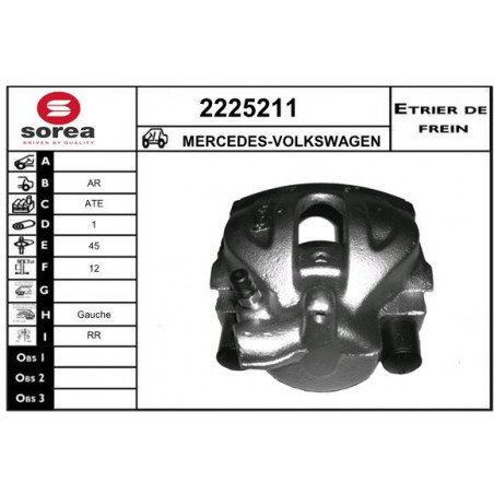 Étrier de frein EAI