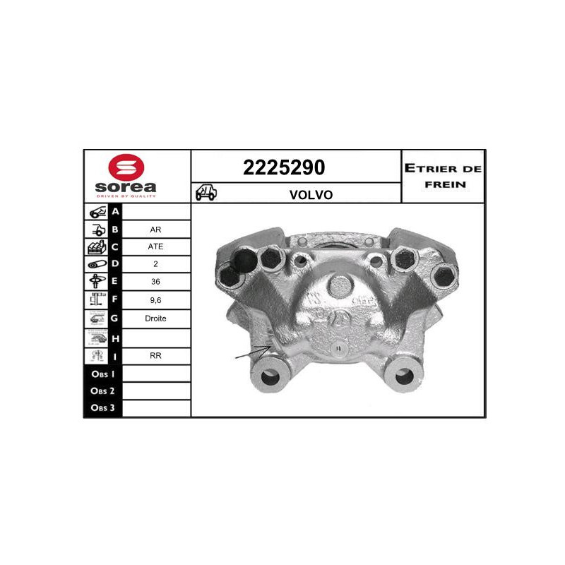 Étrier de frein EAI