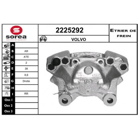 Étrier de frein EAI